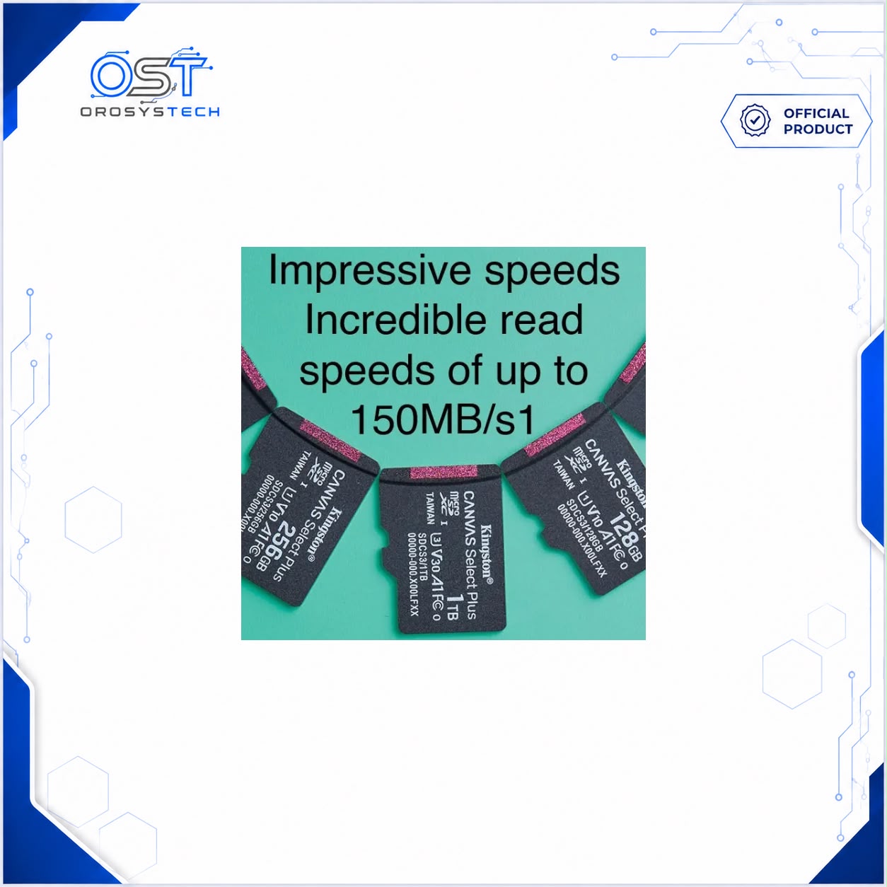 Kingston Canvas Select Plus microSD memory card speed